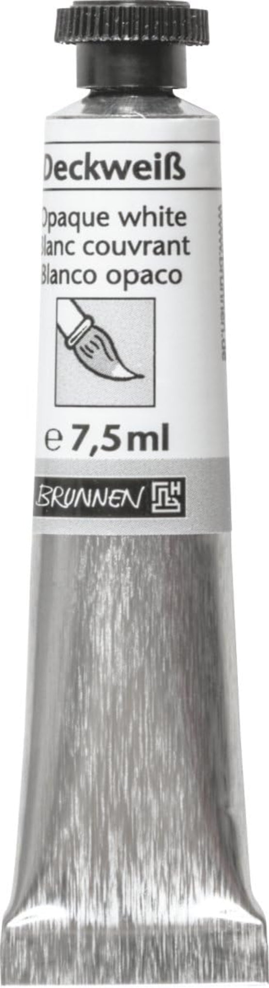 Deckweiß-Tube 7,5ml - Premium Korrekturfarbe für perfekte Ergebnisse