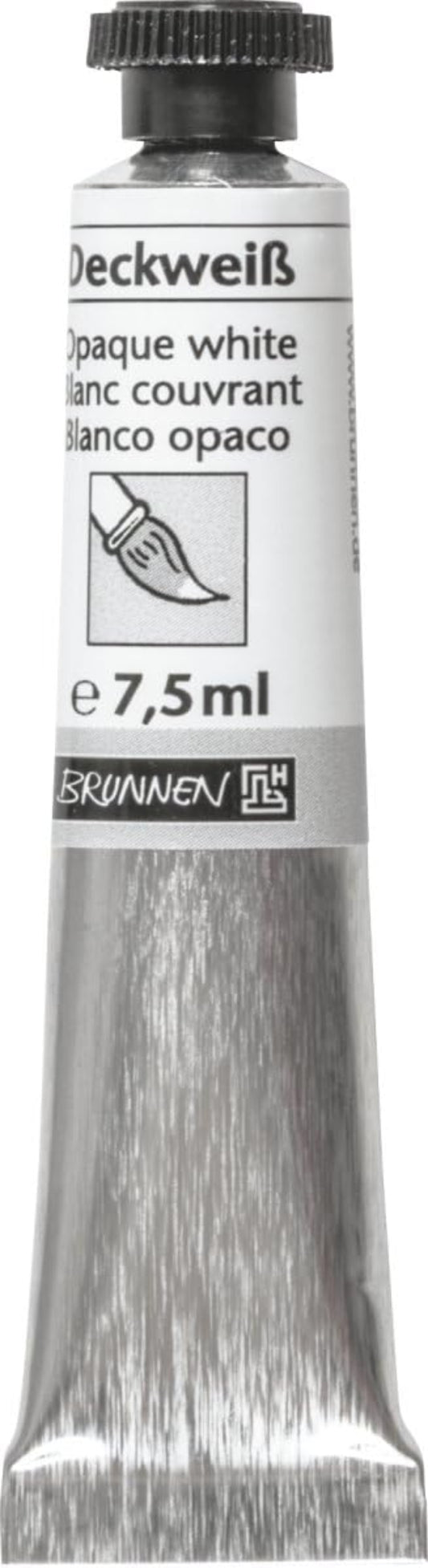 Deckweiß-Tube 7,5ml - Premium Korrekturfarbe für perfekte Ergebnisse