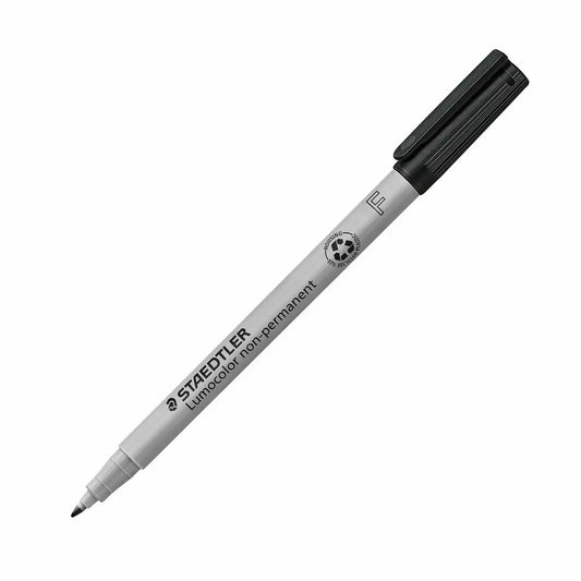 STAEDTLER Lumocolor Folienstift non-permanent F schwarz