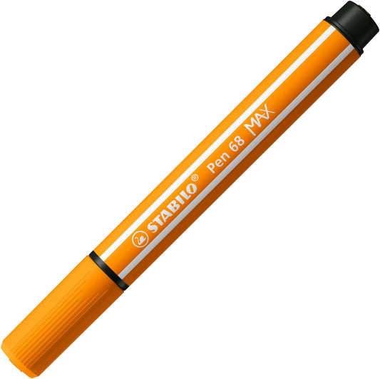 STABILO Pen 68 MAX Keilspitze orange – Einzelstift