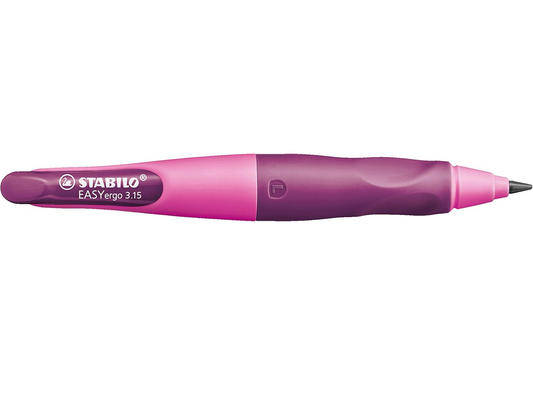 STABILO EASYergo 3.15 Druckbleistift Links Pink/Lila HB