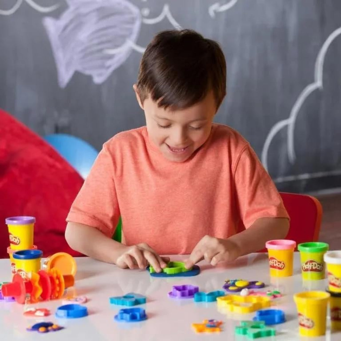 Play-Doh Kreativbox - 30+ Werkzeuge & 10 Dosen Knete