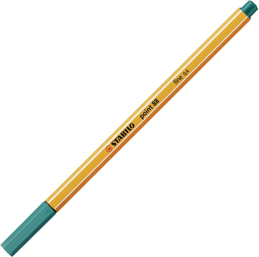 STABILO point 88 Fineliner türkisblau - Präzision trifft auf Komfort