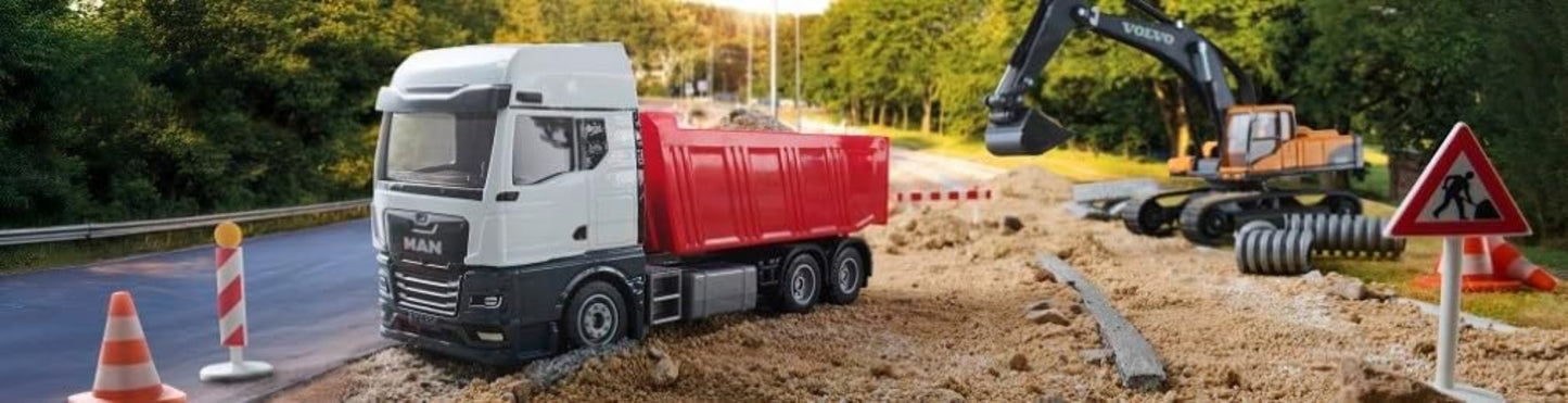 MAN Muldenkipper 1:50 - siku SUPER Baufahrzeug Modell
