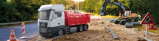 MAN Muldenkipper 1:50 - siku SUPER Baufahrzeug Modell