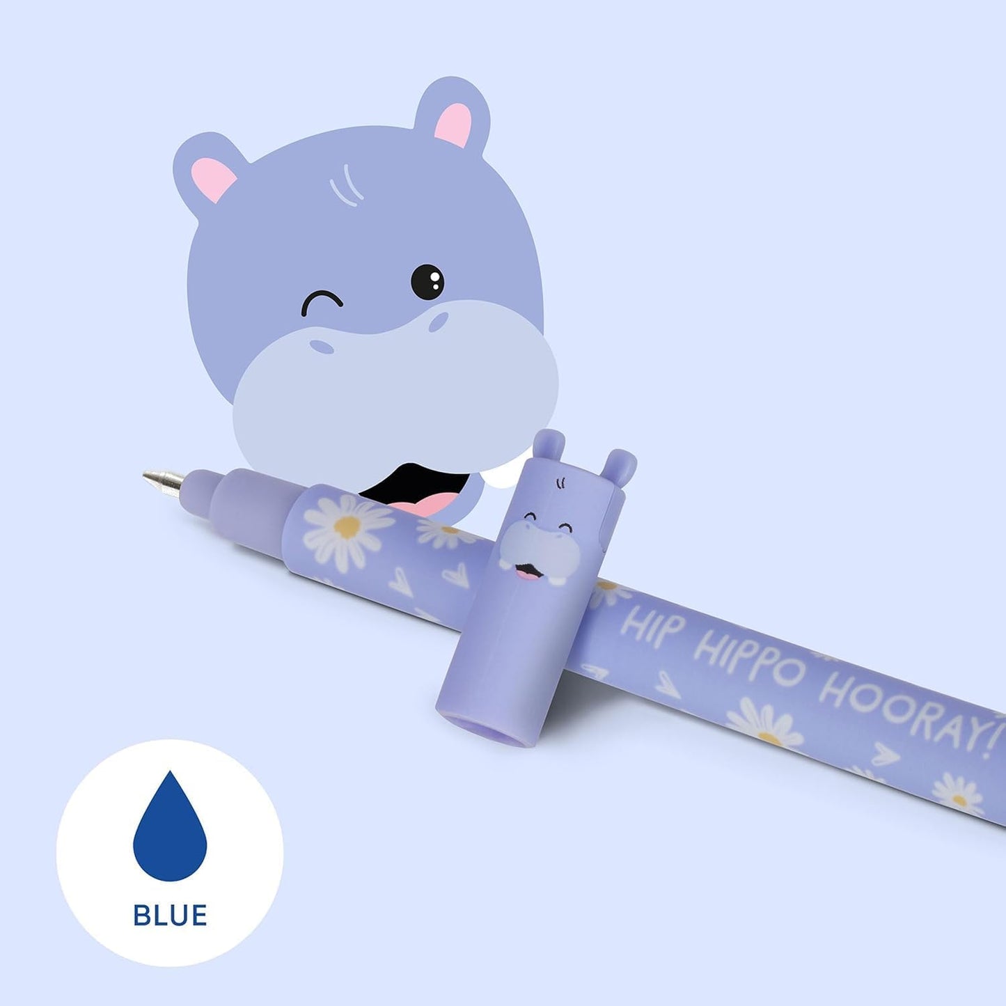 LEGAMI Erasable Gel Pen Löschbarer Gelstift – Hippo