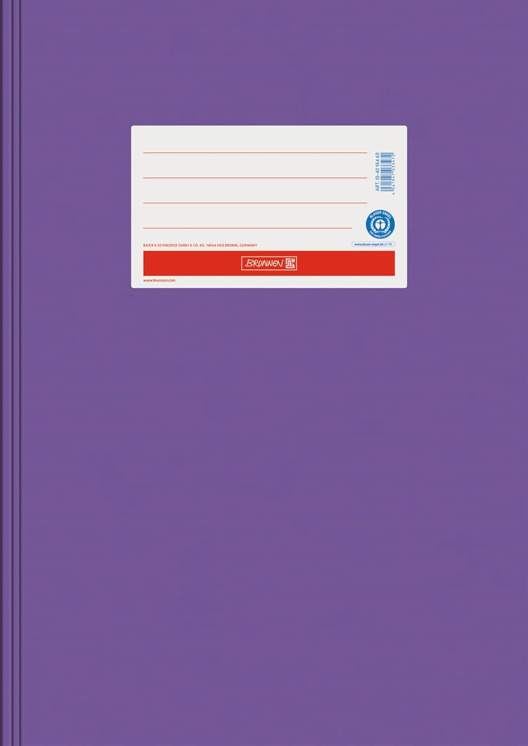 Premium Hefthülle A4 - Umweltfreundlich & Robust (Violett)