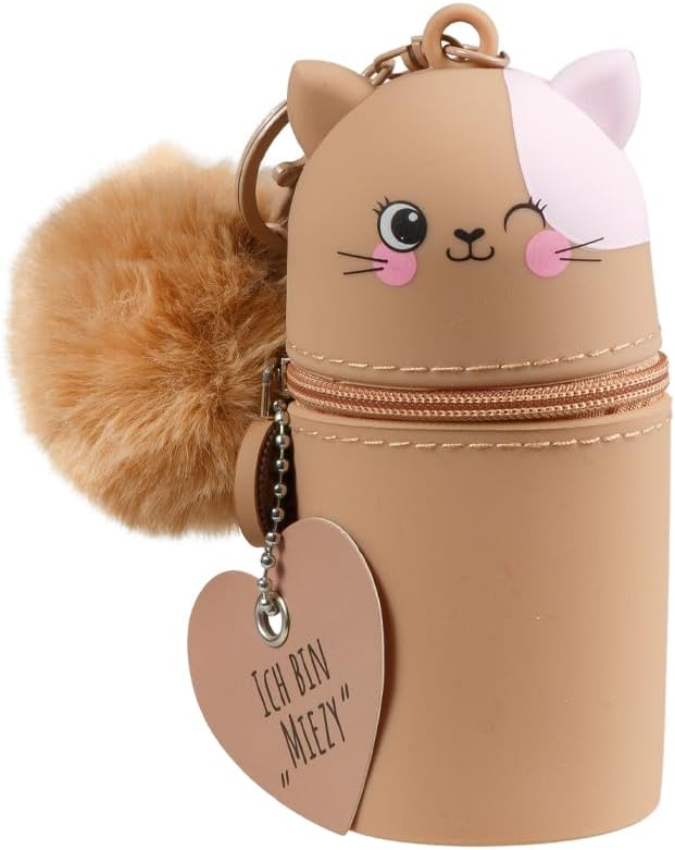 Lulubug Schlüsselanhänger Kinder Miezy mit Puschel