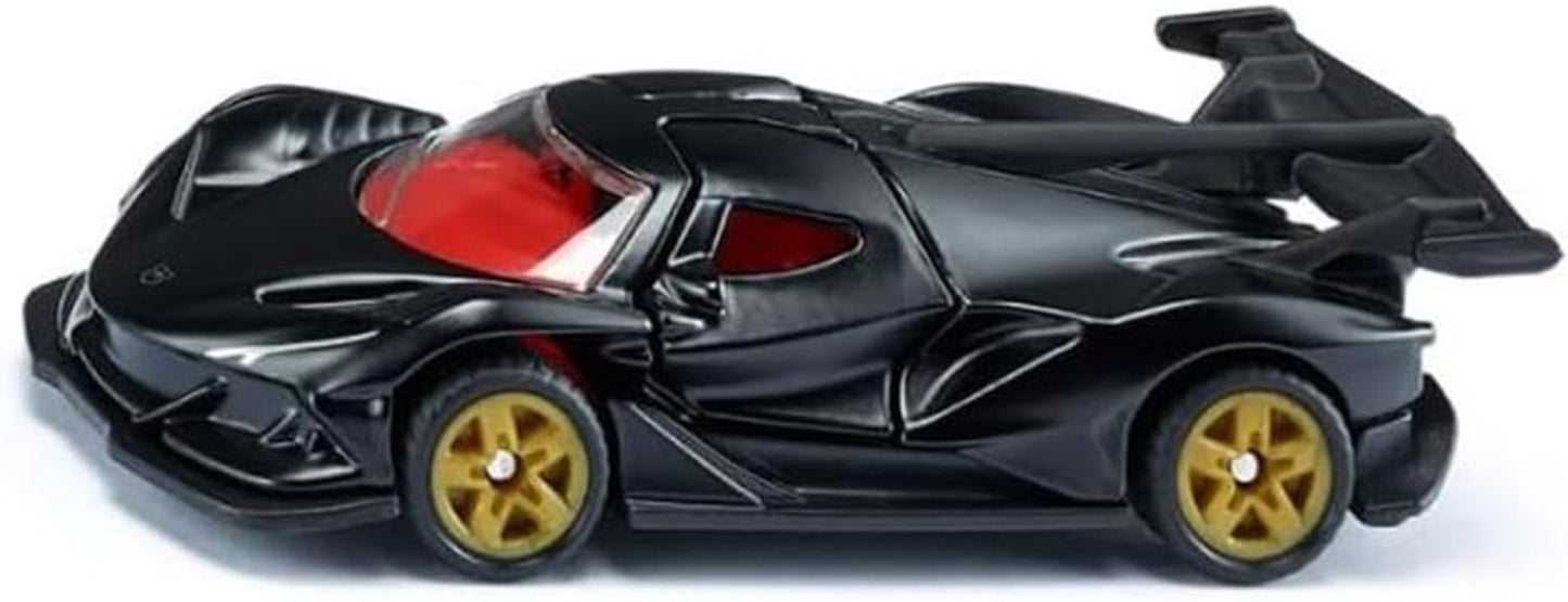 SIKU 1527 Apollo IE Sportwagen – Metall, Mattschwarz