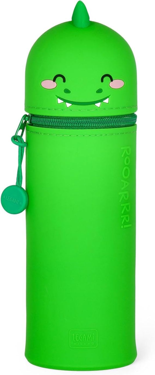 LEGAMI Kawaii 2-in-1 Federmappe & Stifthalter – Dino