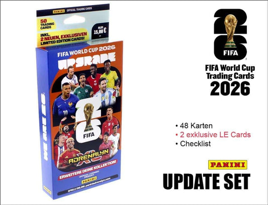 Panini FIFA WM 2026 Adrenalyn XL – Blaster Box mit 50 Trading Cards