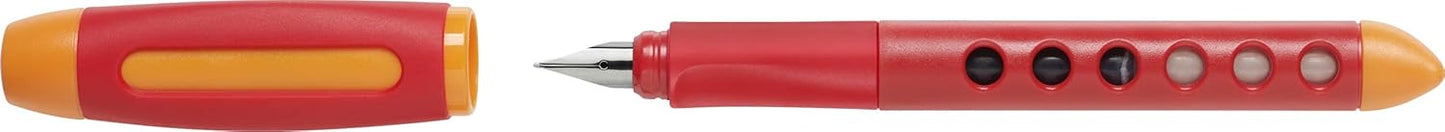 Faber-Castell Scribolino Füller rot Linkshänder