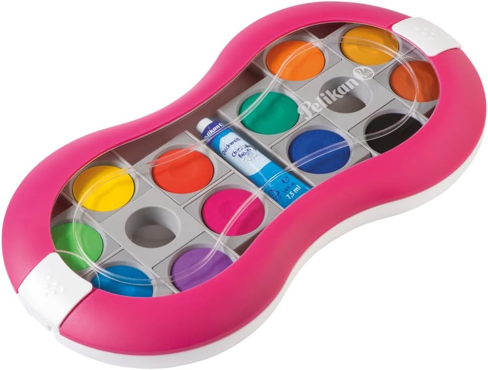 Pelikan Deckfarbkasten Space+ 12 Farben Magenta