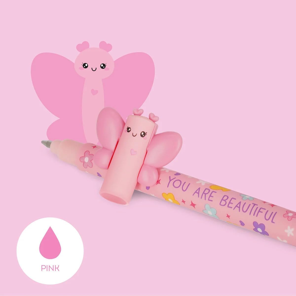 LEGAMI Erasable Gel Pen Löschbarer Gelstift – Butterfly