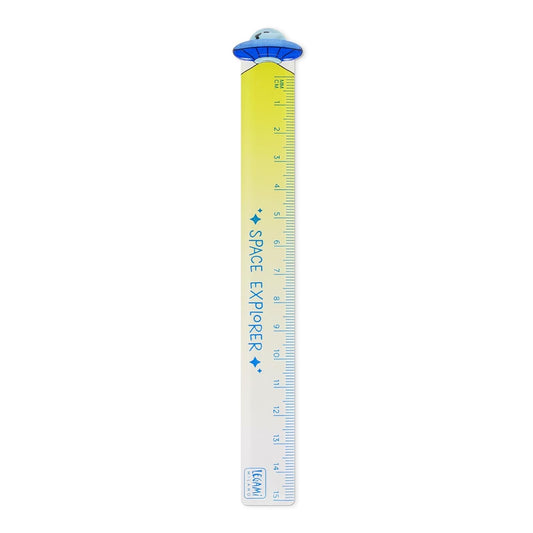 Legami Space Explorer Lineal 15 cm – Weltraum-Design
