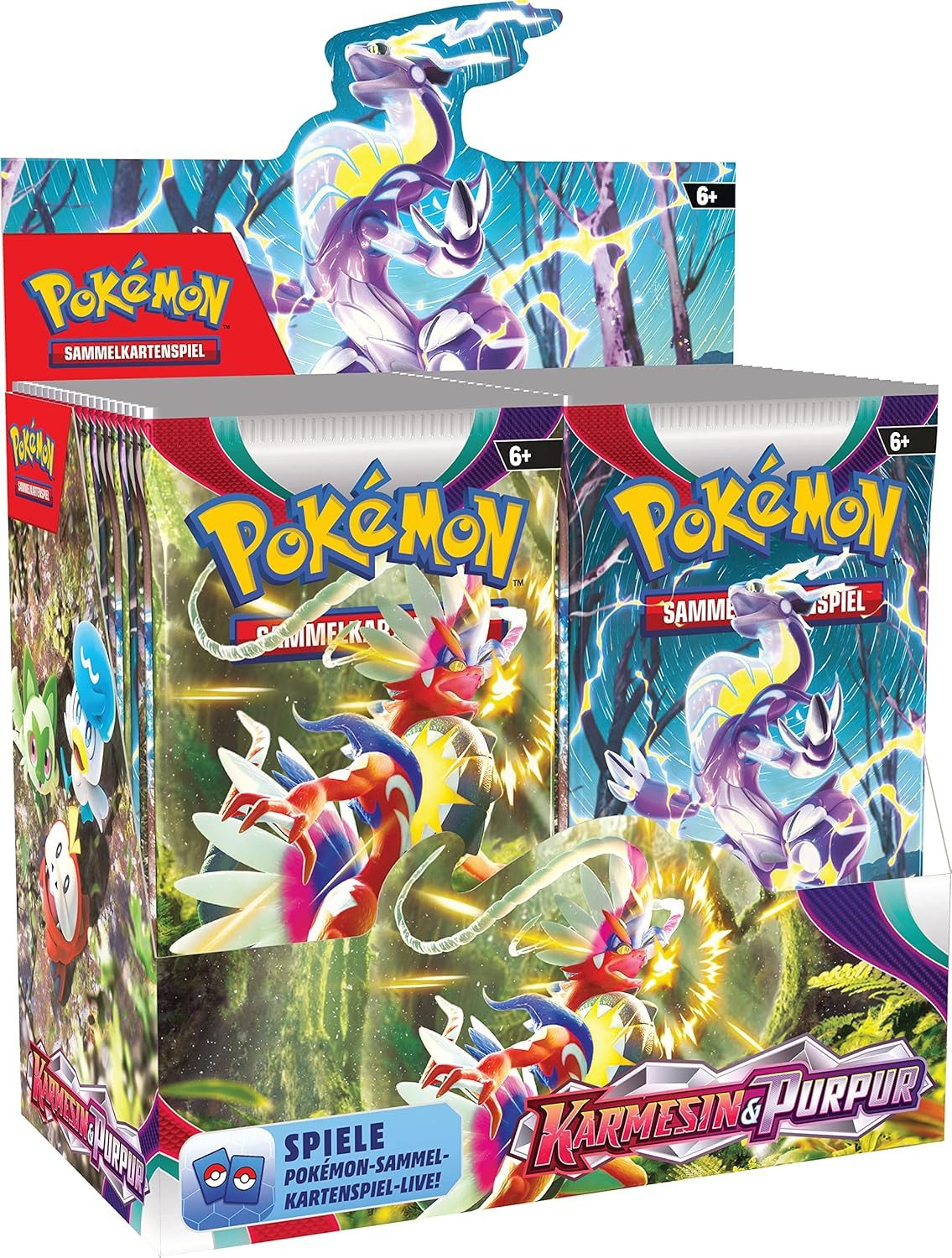 Pokémon Karmesin & Purpur Basis Display (36 Booster)