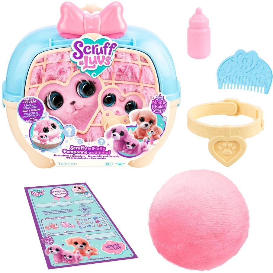 Scruff-A-Luv Mama & Baby Plüsch 2-fach sort. – 1 Design zufällig