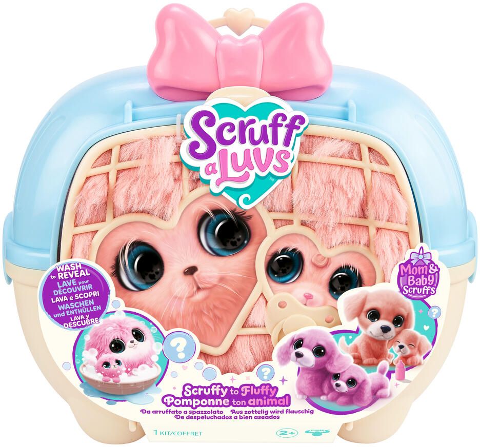 Scruff-A-Luv Mama & Baby Plüsch 2-fach sort. – 1 Design zufällig