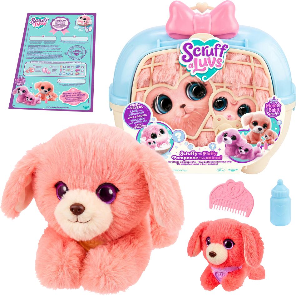 Scruff-A-Luv Mama & Baby Plüsch 2-fach sort. – 1 Design zufällig