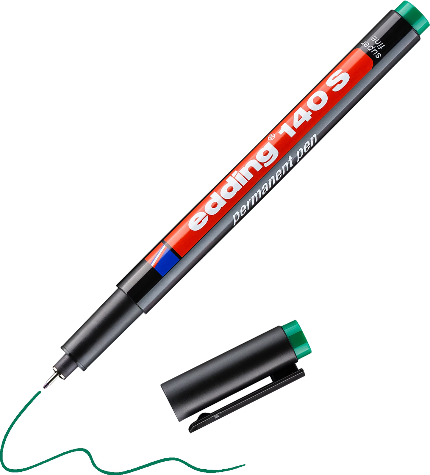 edding 140 S Folienschreiber grün – Rundspitze 0,3 mm