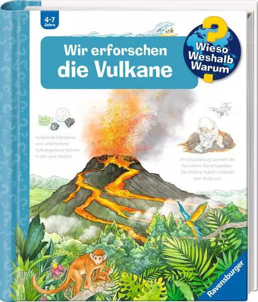 Wieso? Weshalb? Warum? - Wir erforschen die Vulkane (Band 69)