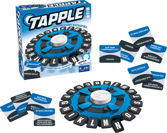 HUCH! Tapple Wort-Ratespiel für 2–8 Personen, ab 8 Jahren