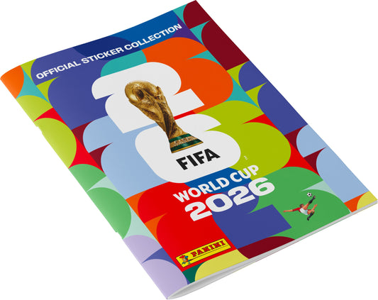 Panini FIFA WM 2026 Stickeralbum + 6 Sticker