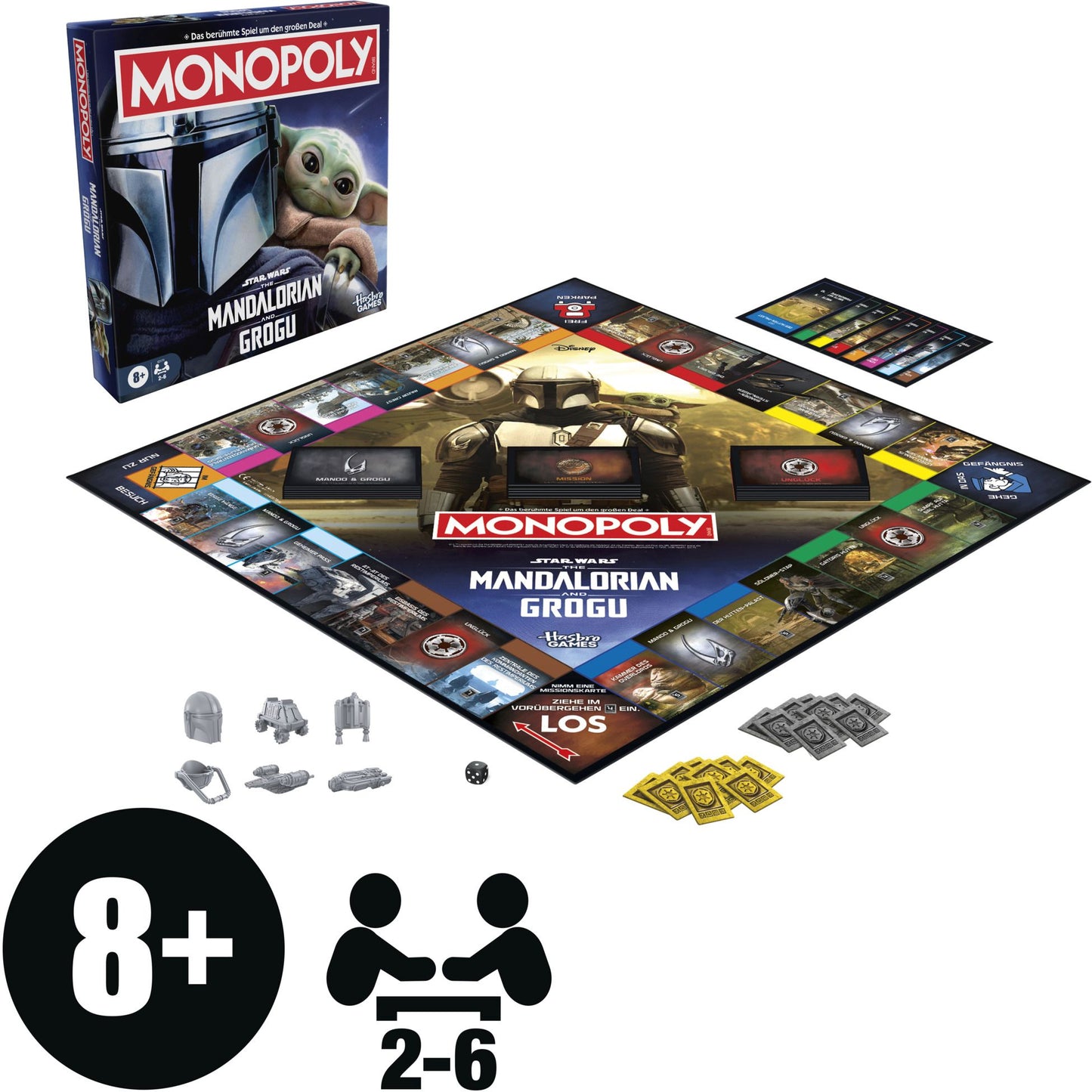 Monopoly Star Wars The Mandalorian & Grogu – Hasbro