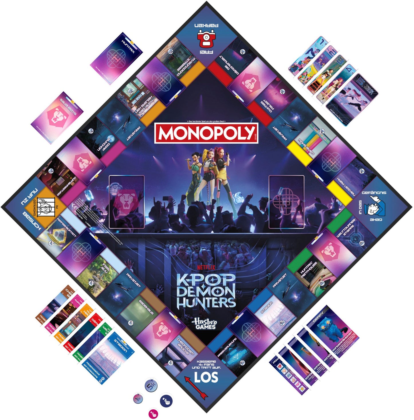 Monopoly KPop Demon Hunters – Brettspiel Hasbro