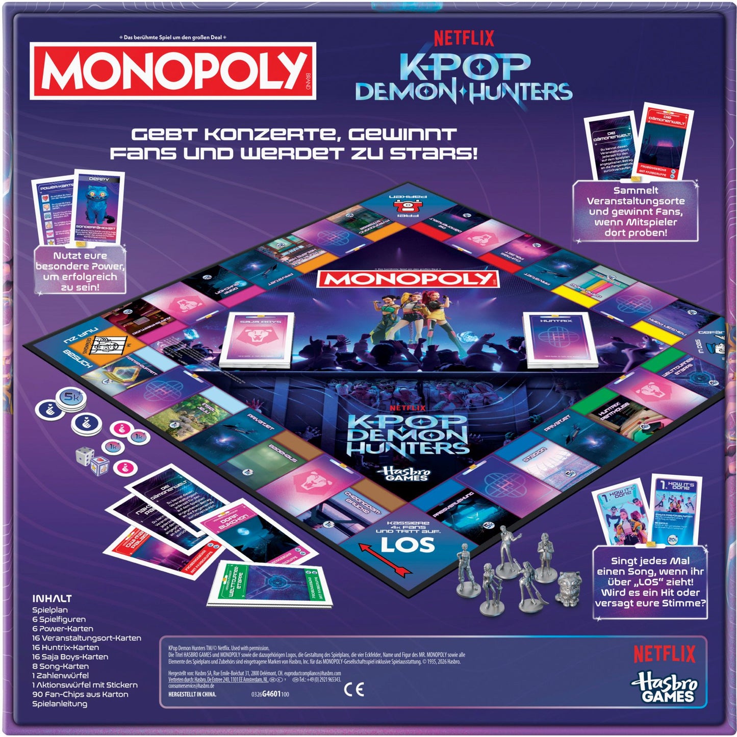 Monopoly KPop Demon Hunters – Brettspiel Hasbro