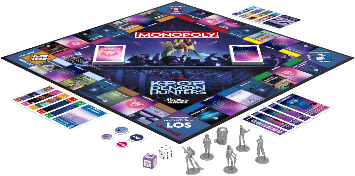 Monopoly KPop Demon Hunters – Brettspiel Hasbro