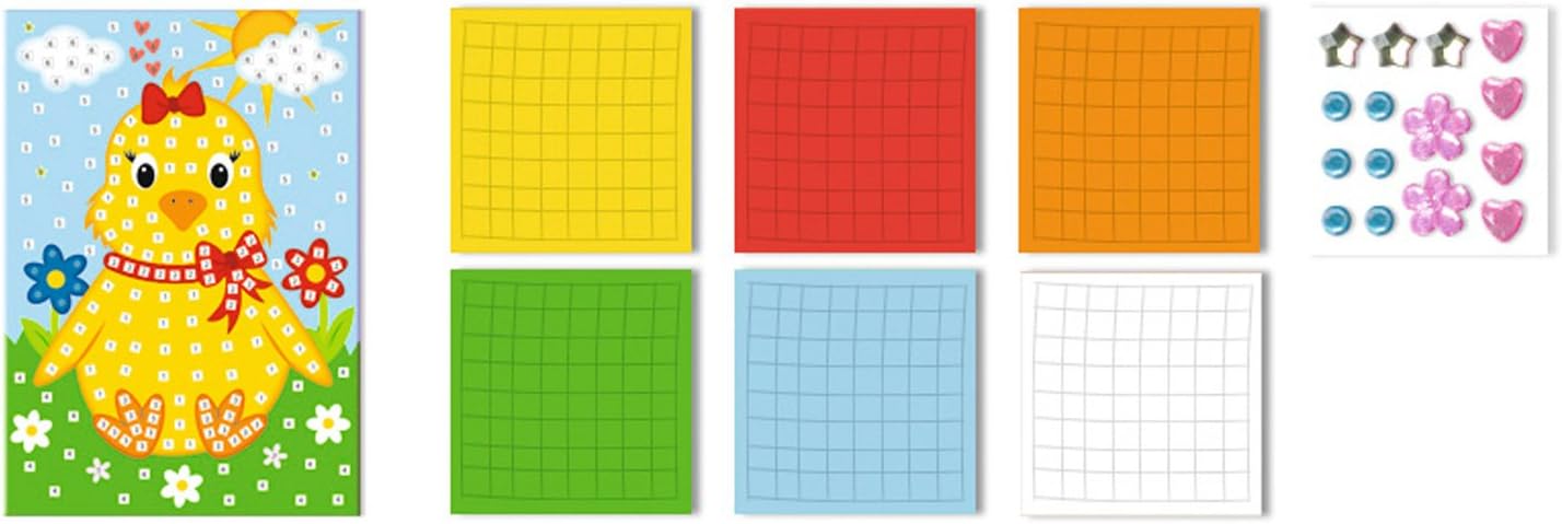 Ursus Moosgummi Mosaik Küken 23x16 cm