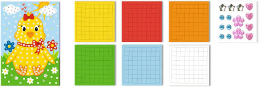 Ursus Moosgummi Mosaik Küken 23x16 cm