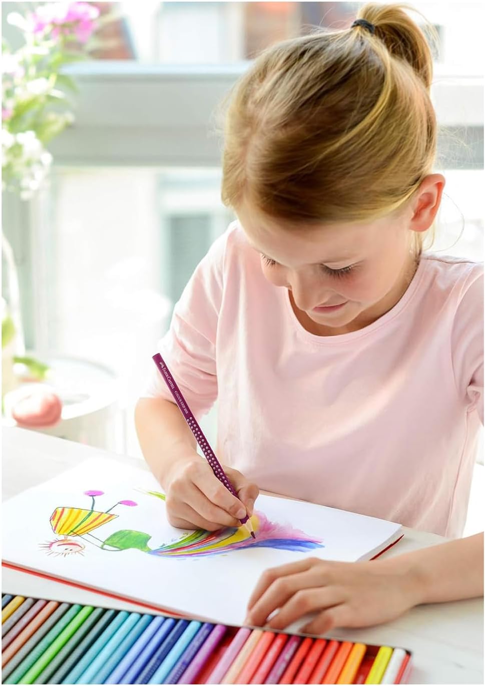 Faber-Castell Buntstift Colour Grip 24er Etui FSC