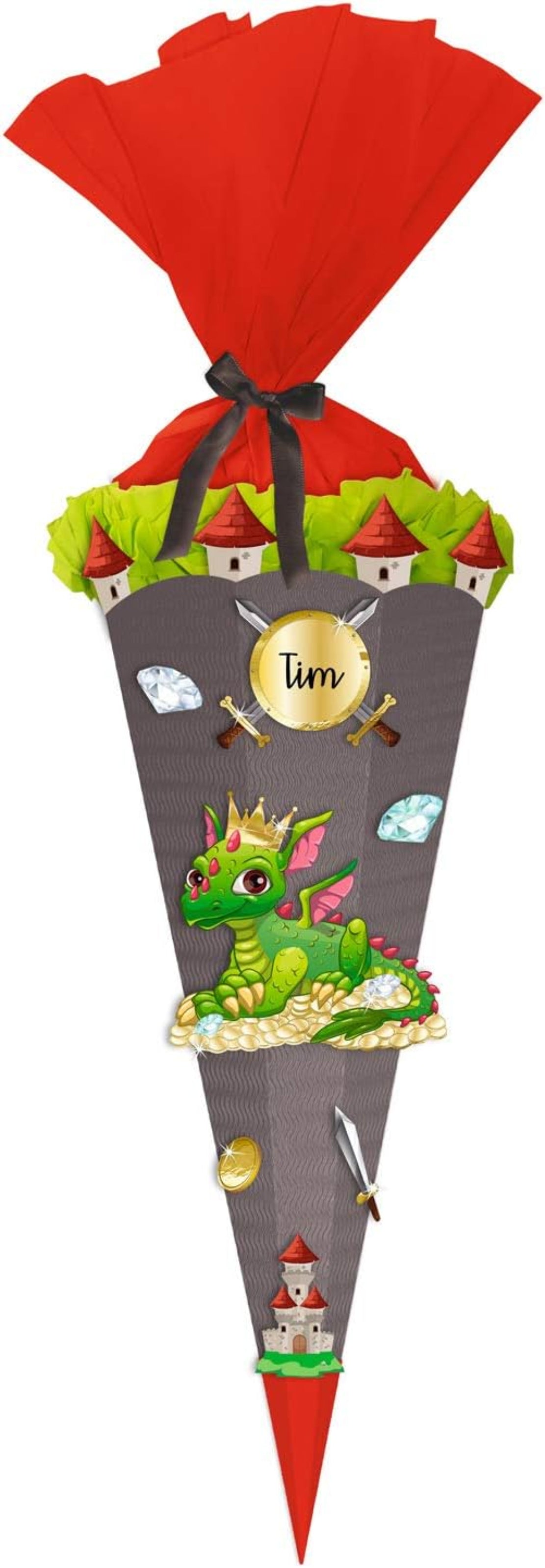 Ursus Schultüten-Bastelset Drache 68 cm