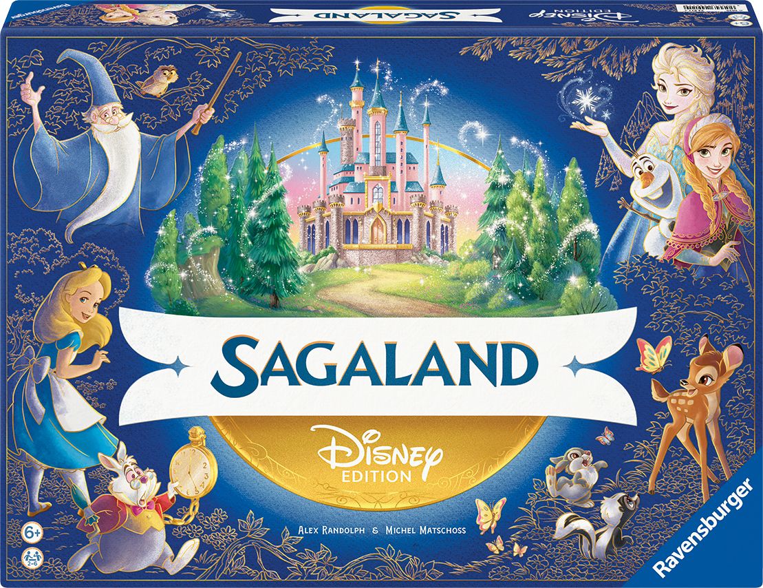 Ravensburger Disney Sagaland – Brettspiel für 2–6 Spieler