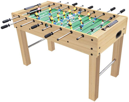 Natural Games Kickertisch 122x61x79cm - Profi Tischfußball