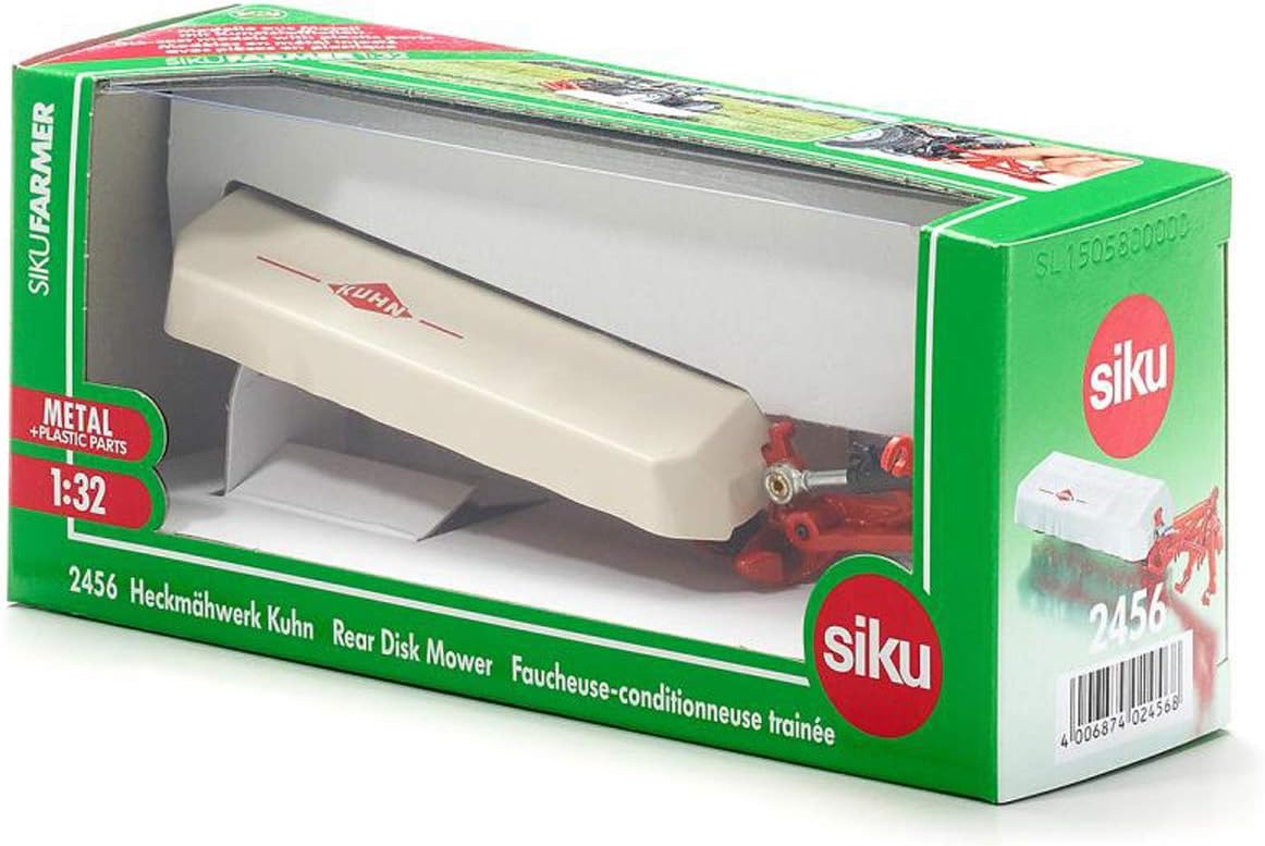 SIKU 1:32 Kuhn Heckmähwerk - Detailliertes Landwirtschafts-Modell aus Metall