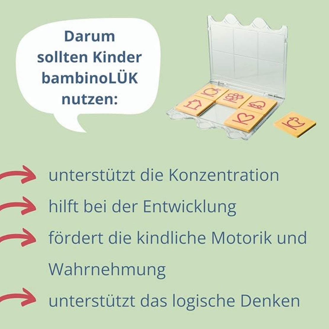 bambinoLÜK Kontrollgerät - Lernspielzeug ab 2 Jahren