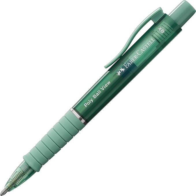 Faber-Castell Poly Ball View Kugelschreiber Green Lily