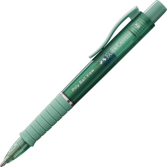 Faber-Castell Poly Ball View Kugelschreiber Green Lily