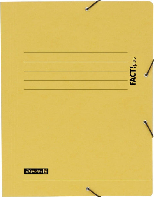 BRUNNEN Sammelmappe A4 Gelb - Professionelle Organisation für Büro & Schule