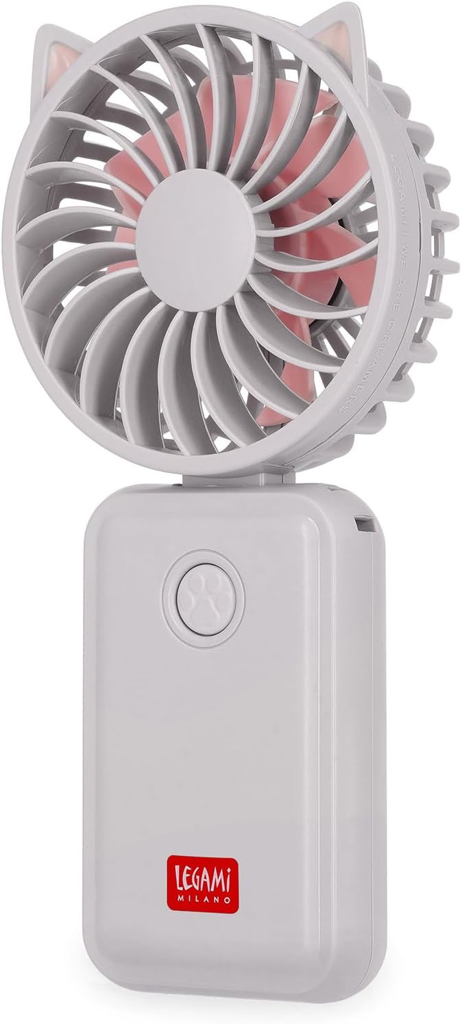 LEGAMI Mini Fan Kitty faltbar wiederaufladbar USB-C