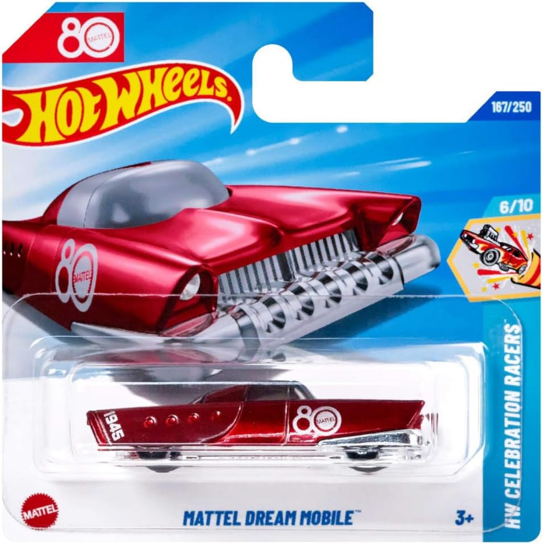 Hot Wheels 80th Anniversary Dream Mobile - Limitierte Sammler-Edition