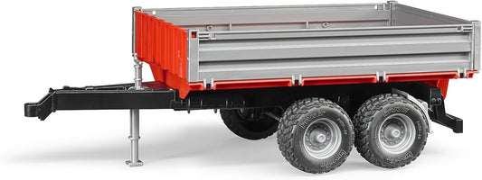 BRUDER Bordwandanhänger 1:16 - Traktor-Zubehör mit Kippfunktion