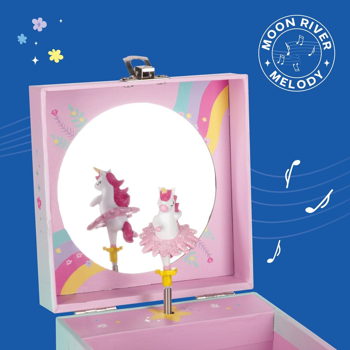 LEGAMI Schmuckkästchen mit Spieluhr – Einhorn