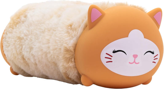Idena Schlamper „Katze“ Fluffy – Stiftetui Polyester, beige