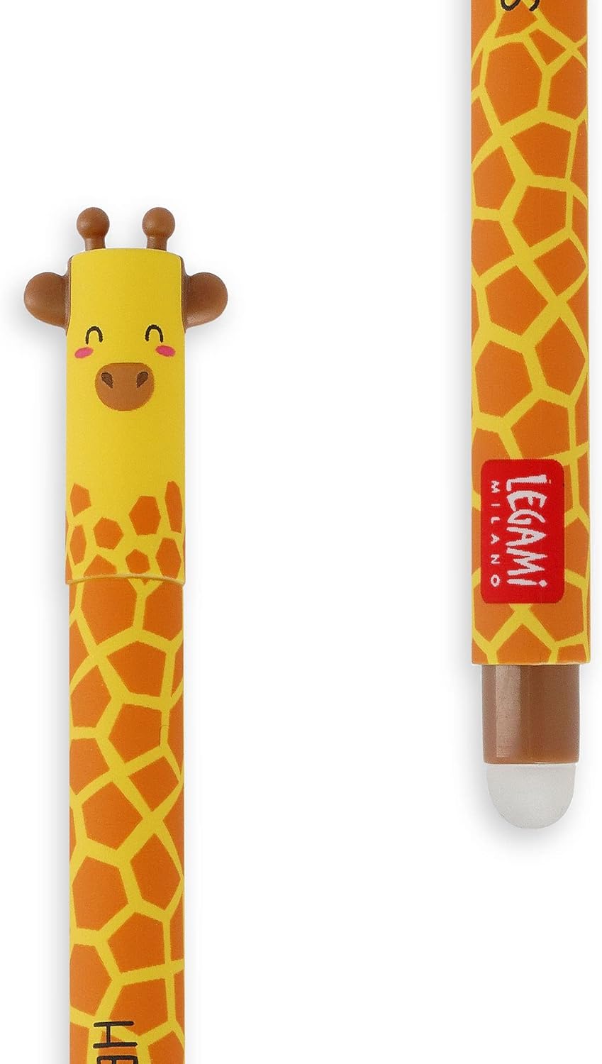 LEGAMI Erasable Gel Pen Löschbarer Gelstift – Giraffe