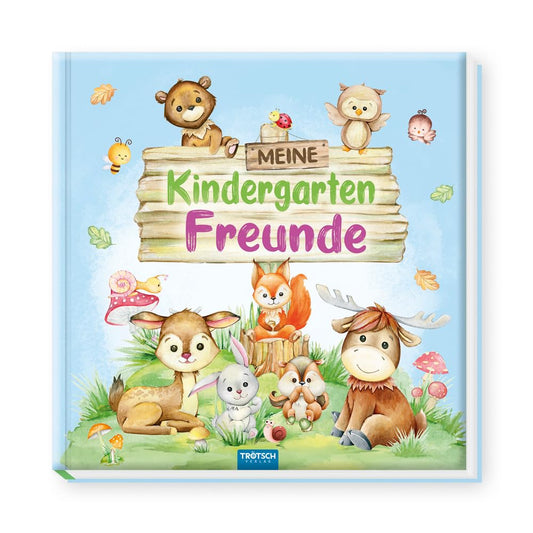 Trötsch Freundebuch Kindergarten Waldfreunde Eintragealbum