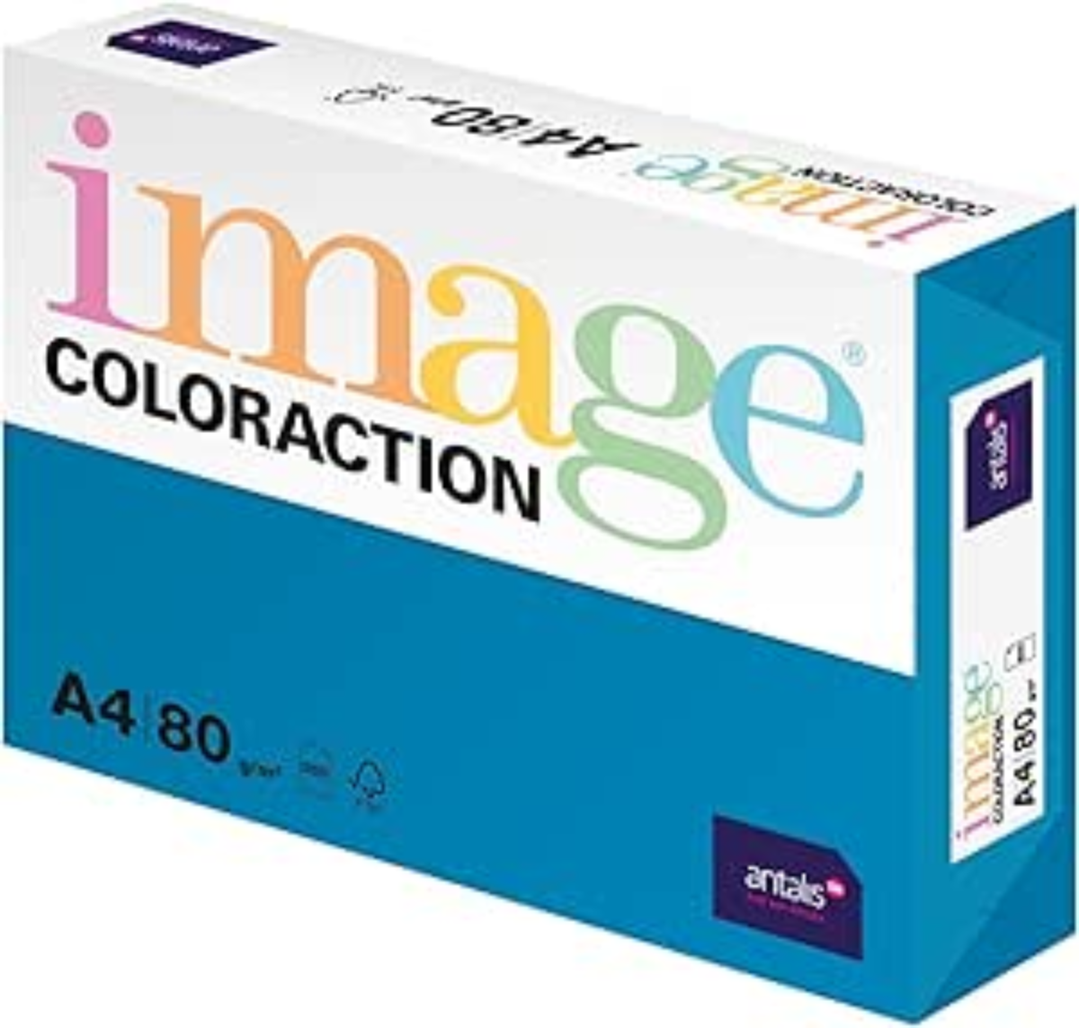 Antalis Image Coloraction Stockholm A4 Kopierpapier Tiefblau 80g/m² - 500 Blatt